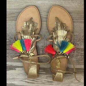 Lilly Pulitzer Sandals NWOT